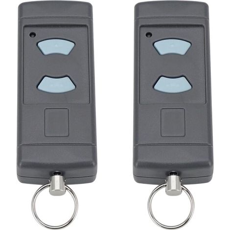 Pack de de 2 pièces de rechange pour émetteur de garage avec bouton bleu 868 , XU,MHz pour HORMANN HSE2-868 HSM4-868 HSE4-868 compatible avec Tubauto HSM4-868 HS4-868 - KZQ (1/4)