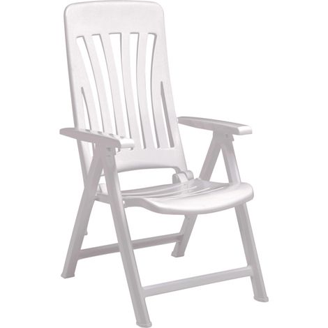 FAUTEUIL POSITIONS RÉSINE BLANES BLANC - 00143.P40 (1/5)