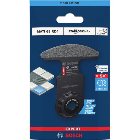 Bosch EXPERT Segmentsägeblatt MATI 68 RD4 Corner Blade, 68 x 30 mm