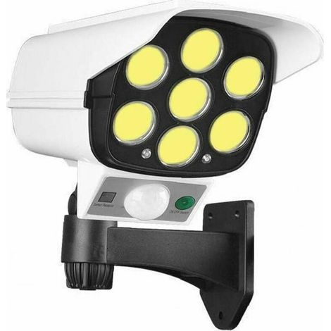 Simulation Surveillance Caméra Solaire Corps Humain Induction Jardin Lumière