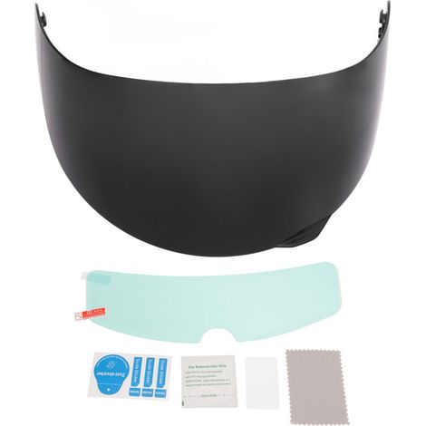 Moto Adaptée pour AGV Casque Lentille Visière Bouclier Anti-buée Film de Remplacement Matériau PC de Haute qualité Anti-rayures adapté pour AGV VISOR K5 K3 SV Convient au Champ de Vision (1/5)