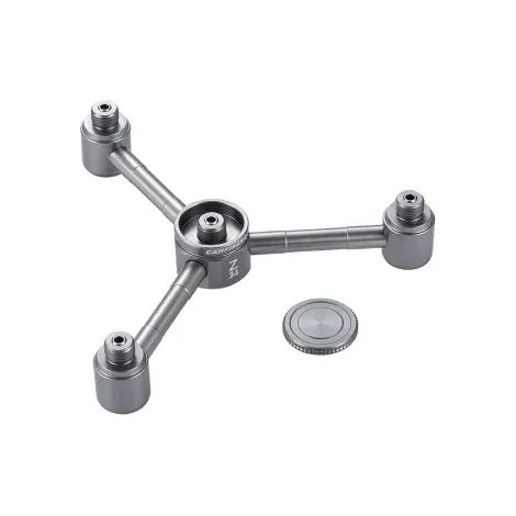 Adaptateur pour réchaud de camping extérieur, une à trois sorties, réservoir d'air en alliage d'aluminium, tête de conversion 3/4/5, connecteur convertisseur pour réchaud de camping portable (1/4)
