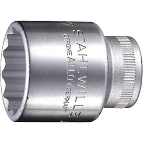 Stahlwille 50 19 03010019 Doppio esagono esterno Inserto a bussola 19 mm 1/2 (12.5 mm) (1/2)