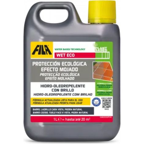 Protector Hidro Oleorepelente WET ECO para Superficies Porosas / Caja 12 un 1 L / Antimanchas