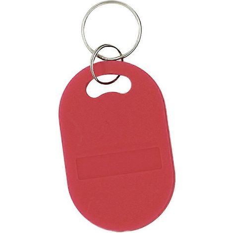 NFC-Schlüsselanhänger 13,56 MHz M1 S50 1K UID 0 7-Byte-Block wiederbeschreibbar – 100er-Packung – Rot