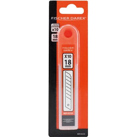 FISCHER DAREX - Lame cutter 18mm darex/10 blister