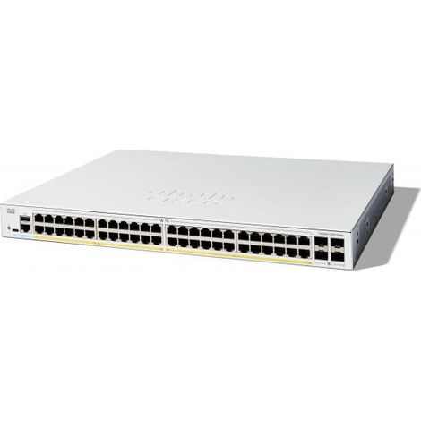 Cisco C1200-48P-4X switch di rete Gestito L2/L3 Gigabit Ethernet (10/100/1000) Bianco (1/2)