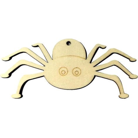 10 Stück Holzanhänger für Halloween-Dekorationen (1/3)
