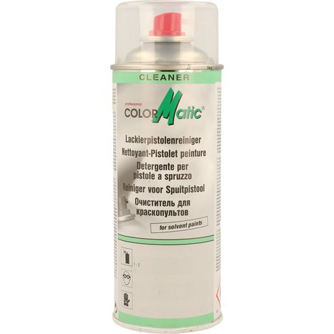 NETTOYANT POUR PISTOLET DE PEINTURE AEROSOL 400ML COLORMATIC
