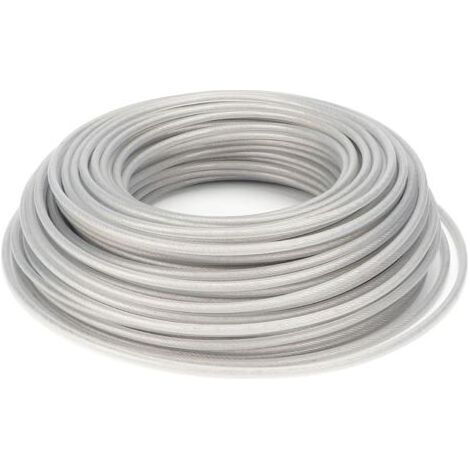 Fil D'acier Pour Débroussailleuse 3mm x 40M Résistant À La Déchirure Cordon De Coupe - (1/3)