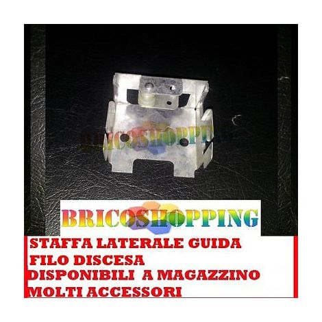 Ricambi Veneziane Staffa Laterale Guida Discesa Filo Tenda Veneziana