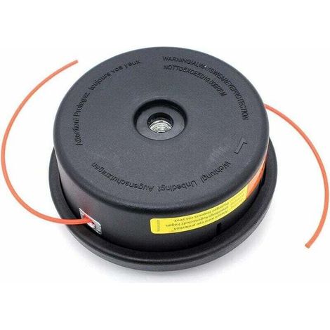 Universal Rasentrimmerkopffaden für Stihl AutoCut 25-2, M10 x 1,25 LHF Mähkopf 2,4mm rund für STIHL FS80 FS81 FS85 FS86 FS87 FS100 FS106 FS108 Motorsense (1/4)