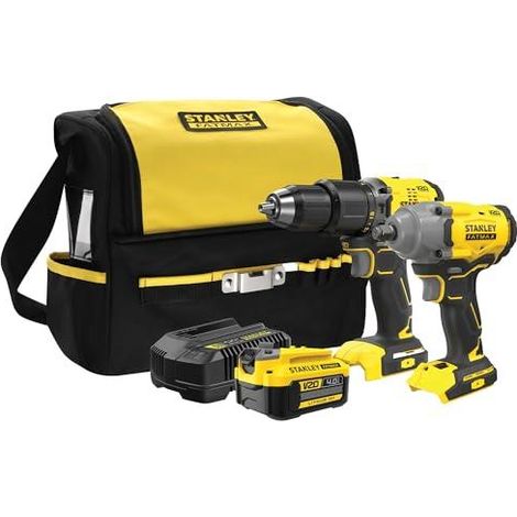 Ensemble d'outils Stanley SFMCK217M1S-QW (SFMCD715 + SFMCF920) 18 V 1x4 0 Ah accu.