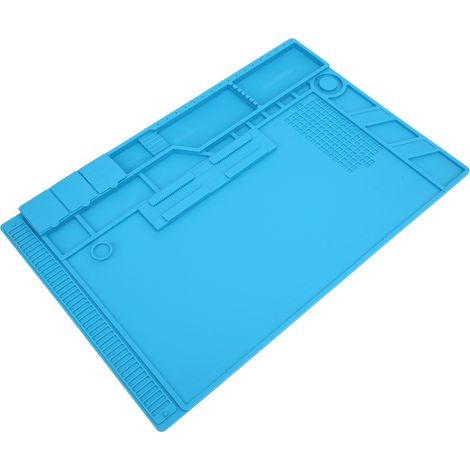 Magnetische Isolier-Silikon-Arbeitsmatte, hitzebeständig, Lötmatte für Handy- und Computerreparaturen, S-170 (1/5)