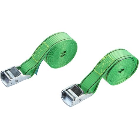 Set 2 cintas amarre con hebilla 25 mm x 3 M Alyco (1/5)
