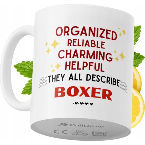 Lustiger Becher für Boxer – ideal für Kaffee und Tee. Mit witzigem Textdesign. Perfekt für Geburtstage, Namenstage, Feiertage und besondere Anlässe. Hochwertiger Becher für Zuhause, Büro und Arbeit. F