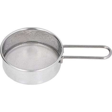 Setaccio per farina a maglia fine Dailygoods, mini setaccio rotondo, setaccio per farina e semola, setaccio per pasticceria, aiuto compatto in cucina per la cottura al forno (1/5)