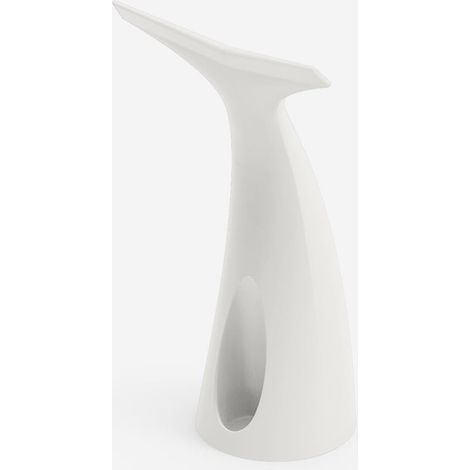 Portaombrelli in polietilene per ingresso di design Pina - Bianco (1/3)