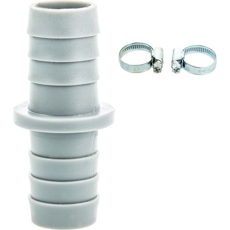tecuro Verbindungssatz für Ablaufschläuche Ø 21-24 mm von Wasch-, Spülmaschinen