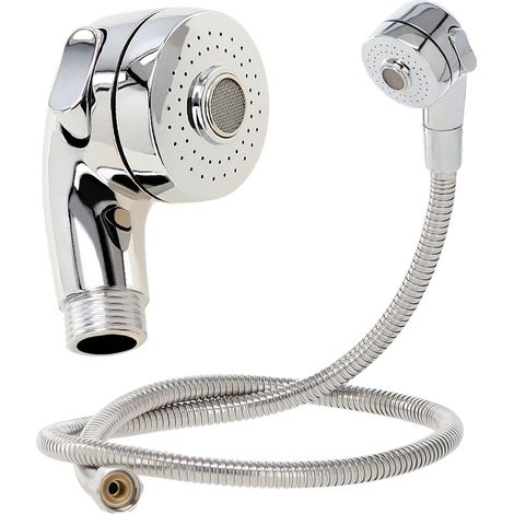 Cabezal de ducha para lavabo de peluquería con manguera (1/4)