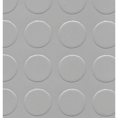 PAVIMENTO PVC BULLONATO COPRIPAVIMENTO 1MTX1MT GRIGIO