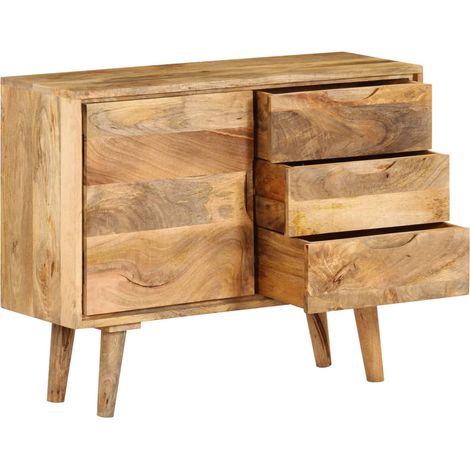 Maison Exclusive - Credenza in Legno Massello di Mango 90x30x69 cm