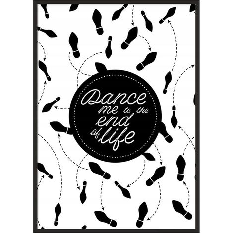 Bild Poster im Rahmen 43x33 cm Tanz P702 (1/4)