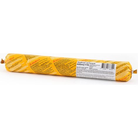 Sika - Sikabond 52 Parquet, Marrone - Adesivo per la posa di parquet in legno tradizionale, a mosaico, legno truciolare e altre tipologie - 600 ml (1/4)
