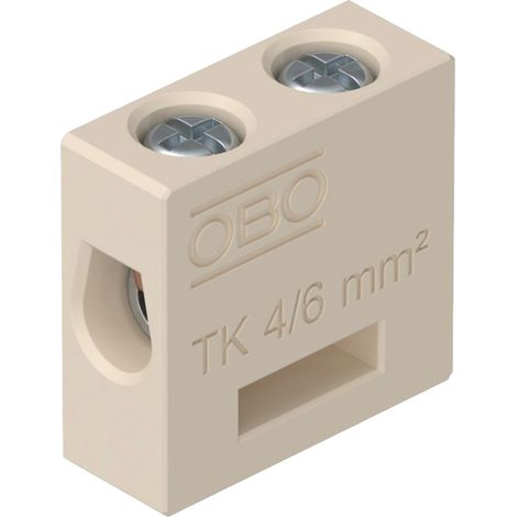 OBO Bettermann 7205700 TK 04 Keramikklemme flexibel: -  starr: 4-4 mm² Polzahl: 1 5 St.
