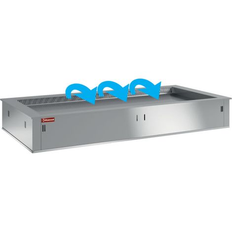 Elément top réfrigéré - ventilé - 3x GN 1/1 - Diamond (1/4)