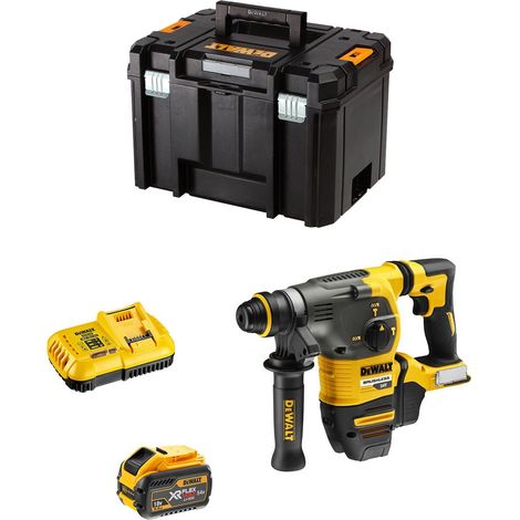 Martillo Perforador DeWALT DCH333X1 FlexVolt (1 x 54V/18V 9,0 Ah + DCB118 + TSTAK VI) (1/5)