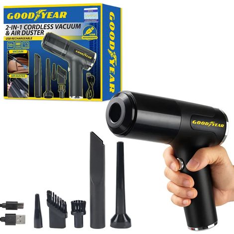 Goodyear Vacuum Cleaner & Air Duster Car Van Caravan Home Carpet Cleaner 900318 (1/5)