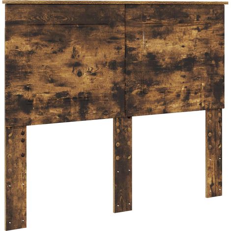 Maison Exclusive - Cabecero Roble Ahumado 100 cm Madera de ingeni