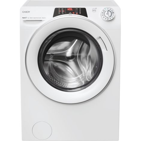 Candy RO41274DWMST/1-S Lavatrice Caricamento Frontale 7 kg 1200 Giri/min Classe A Bianco (1/5)
