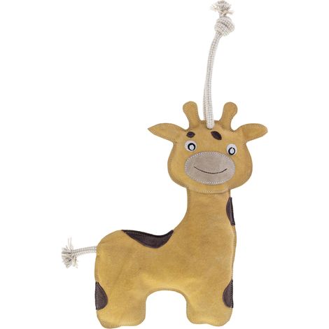 Kerbl Pferdespielzeug Giraffe KniStar, mit Kokosfaser & Knisterflasche, flach