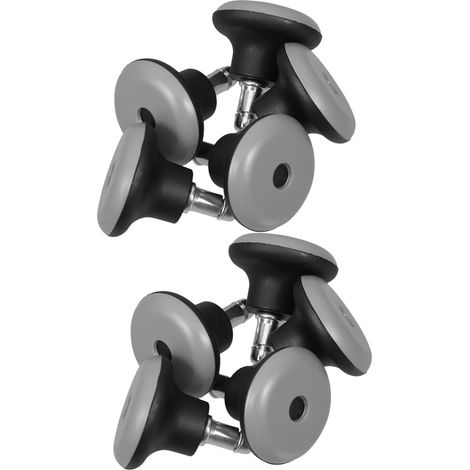 COHEALI Lot de 10 patins fixes pour pieds chaise bureau (1/5)