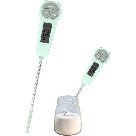 Termómetro digital para carne, medidor de temperatura de cocción, termómetro LCD de cocina, termómetro portátil para carne, sonda para barbacoa (1/5)