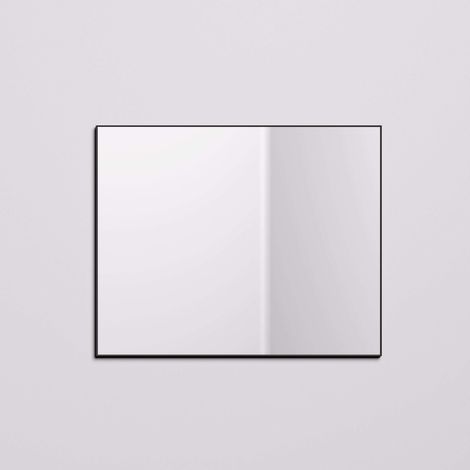 Espejo Brut 100X80 - Negro Mate (1/4)
