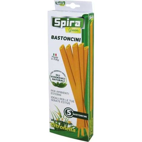 Bâtonnets de citronnelle, 4 pièces, Spira Green