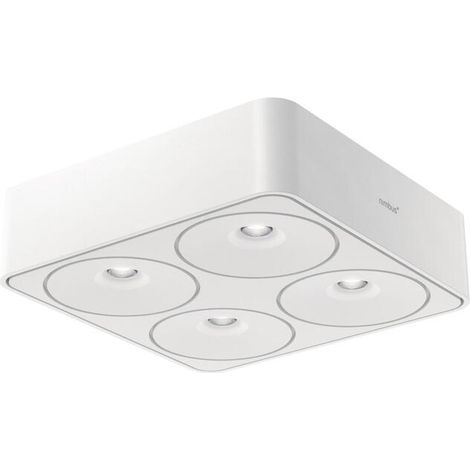 [NEUWERTIG] B-Ware Nimbus Q Four Deckenleuchte LED Lampe mit Konverter 2700 K 40° weiß Deckenlampe (1/2)