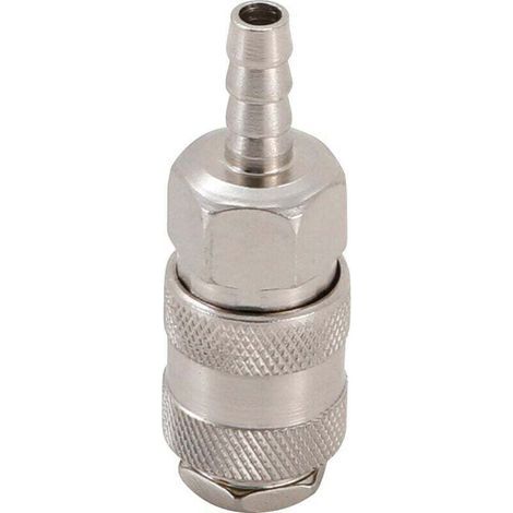 3226-1 Raccordo rapido per aria compressa con attacco per tubo flessibile da 8 mm (1/2)
