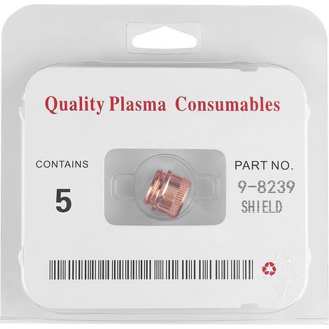 Easy-to-install plasma protective cap, stainless steel concentricity for carbon (1/5)