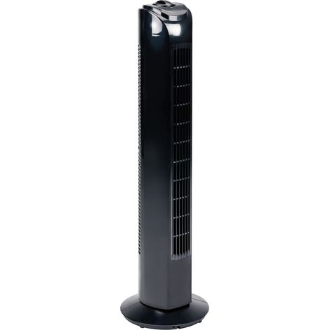 Ventilateur colonne LIFETIME AIR, 81 cm, 3 vitesses, 45 W, noir (1/5)
