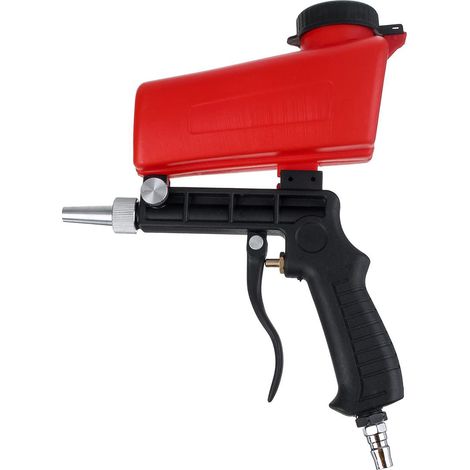 EASYCOMFORT Sandblaster Kit pistolet à sable pour enlever la peinture, la rouille, la rouille et les surfaces propres (1/5)