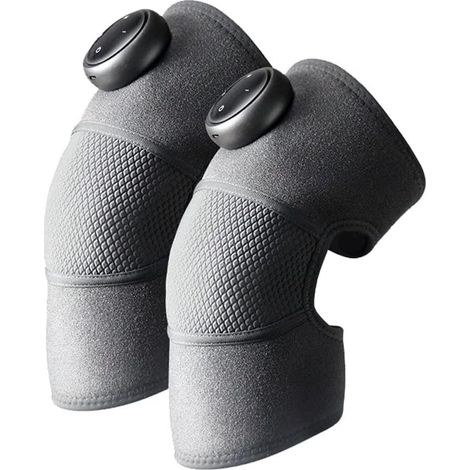 Schultermassagegerät, tragbar, verstellbar, 5000 mAh, Schulterbandage mit 5 Wärmestufen und 5 Vibrationsstufen, inklusive Fernbedienung (1/5)