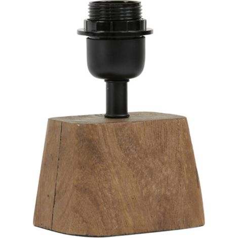 Light & Living - lampada da tavolo - Kardan - marrone - legno -