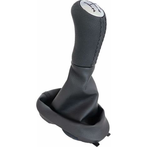 Pomello del cambio manuale a 5 marce con copertura del bagagliaio per Clio 2 II, Clio 3 III, Megane 2 II, Scenic 2 II, Kangoo (1/5)