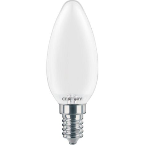 Lampadina led candela Century satinata 4 w (40 w) e14 4.000k (1/2)