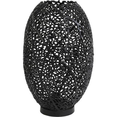 Light & Living - tischlampe - Sinula - schwarz - metall - E27 -