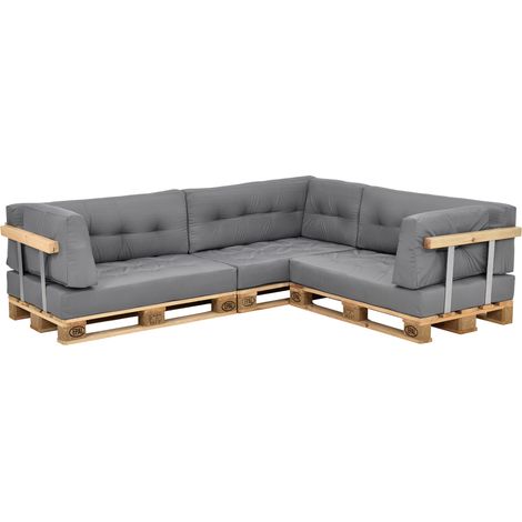 Cadre de lit gris 140 x 200 cm, tissu velours hollandais, base basse, meuble chambre minimaliste moderne, sans mécanisme à gaz, sans tête‑de‑lit et sans matelas (1/5)